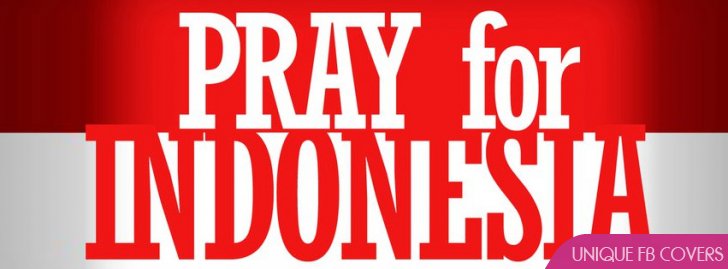 Pray For Indonesia Red